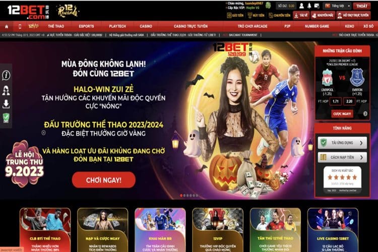 Chính sách rút tiền 12BET